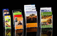 tabletop brochure display holders