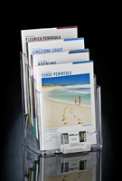 tabletop brochure display holders